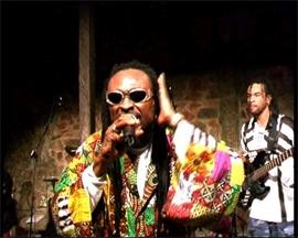 Adioa beim Bob Marley Memorial Festival 2001 DUB Reggae Roots Rastafari Afro - Caribic - Party